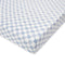 Cotbed Fitted Checkerboard Sheet (Waves)